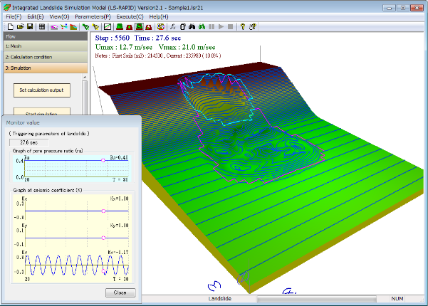 An Integrated Model Simulating The Initiation And Motion Of Earthquake Rain Induced Rapid Landslides Ls Rapid Godai Kaihatsu Co Ltd